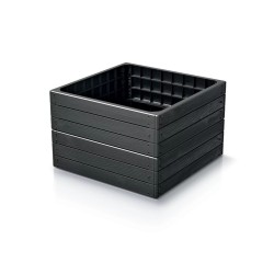 Vyvýšený záhon 756x250mm, antracit BASE WOODY