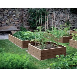 Vyvýšený záhon 756x250mm, hnedý BASE WOODY Vyvýšený záhon 756x250mm, hnedý BASE WOODY