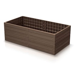 Vyvýšený záhon 1492x756x250mm, hnedý BASE WOODY Vyvýšený záhon 1492x756x250mm, hnedý BASE WOODY