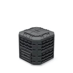Plastový kompostér 650l, čierny COMPOGREEN VARIO