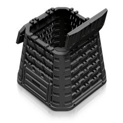 Plastový kompostér 450l, čierny EVOGREEN VARIO