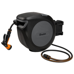 Automatický navijak s 1/2", 20m hadicou a príslušenstvom BLACK LINE