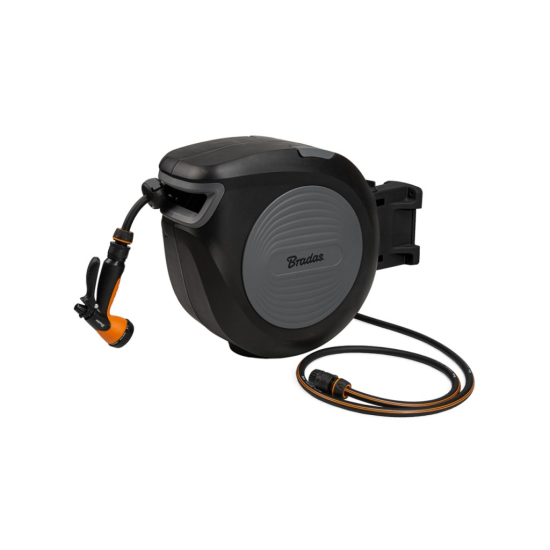 Automatický navijak s 1/2", 20m hadicou a príslušenstvom BLACK LINE