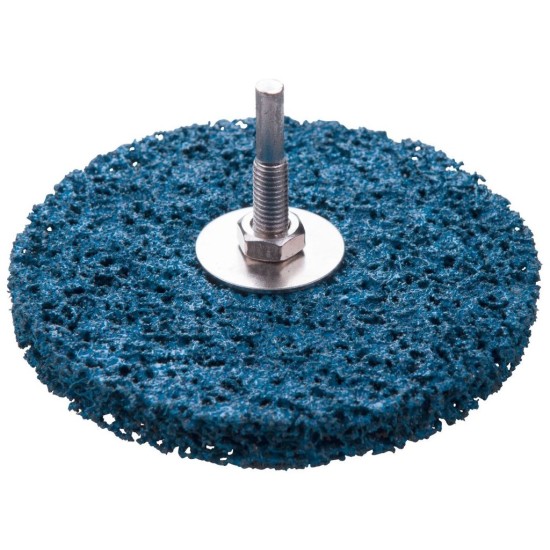 Nylonový brúsny kotúč, na stopke, ø115x14mm, nylon/brúsne SiC EXTOL PREMIUM Nylonový brúsny kotúč, na stopke, ø115x14mm, nylon/brúsne SiC EXTOL PREMIUM