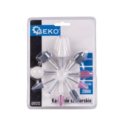 Brúsne nástavce pre priamu brúsku 3mm/6mm 10ks GEKO Brúsne nástavce pre priamu brúsku 3mm/6mm 10ks GEKO