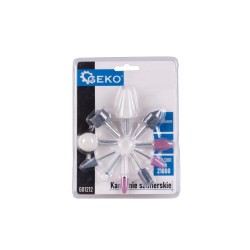 Brúsne nástavce pre priamu brúsku 3mm/6mm 10ks GEKO Brúsne nástavce pre priamu brúsku 3mm/6mm 10ks GEKO