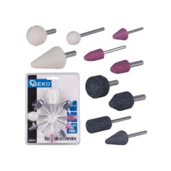 Brúsne nástavce pre priamu brúsku 3mm/6mm 10ks GEKO Brúsne nástavce pre priamu brúsku 3mm/6mm 10ks GEKO