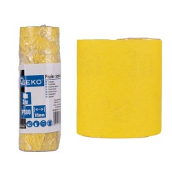 Brúsny pás 115mm, kotúč 3m, P180 GEKO Brúsny pás 115mm, kotúč 3m, P180 GEKO