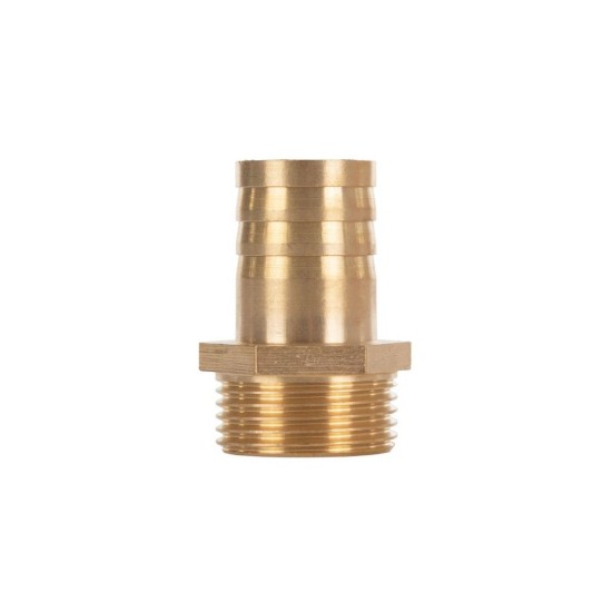 Mosadzná hadica 25mm s vonkajším závitom 1" GEKO