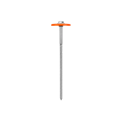 Farmársky kotviaci kolík, kov, 300mm, závit, 1ks BRADAS Farmársky kotviaci kolík, kov, 300mm, závit, 1ks BRADAS