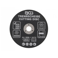 Rezací kotúč 75mm BGS Rezací kotúč 75mm BGS