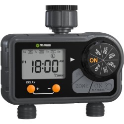 Zavlažovacie hodiny FZH 2025, dvojzónové FIELDMANN