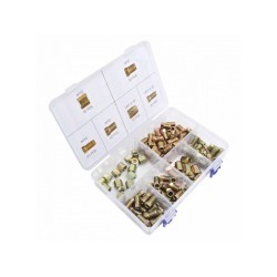 Brzdové skrutky - psy brzdového potrubia, rôzne veľkosti, 135 ks ASTA