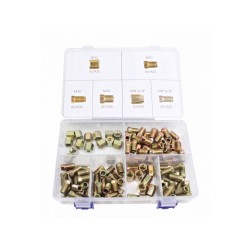 Brzdové skrutky - psy brzdového potrubia, rôzne veľkosti, 135 ks ASTA