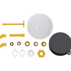 Lievik na plnenie chladiaceho systému motora, priehľadný pomocou adaptérov BGS