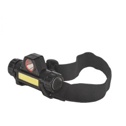 LED čelovka COB 3W+XPE, 800mAh, s nastaviteľnou hlavou, dobíjací KELTIN LED čelovka COB 3W+XPE, 800mAh, s nastaviteľnou hlavou, dobíjací KELTIN