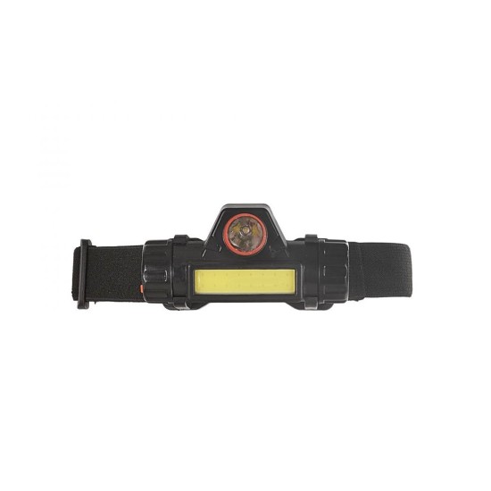 LED čelovka COB 3W+XPE, 800mAh, s nastaviteľnou hlavou, dobíjací KELTIN LED čelovka COB 3W+XPE, 800mAh, s nastaviteľnou hlavou, dobíjací KELTIN