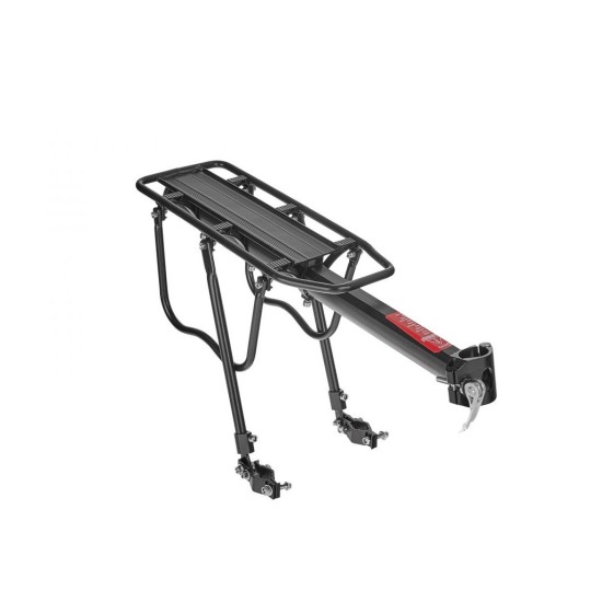Zadný nosič bicyklov, hliník so vzperami, 50kg KELTIN