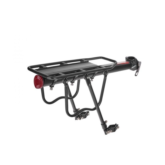 Zadný nosič bicyklov, hliník so vzperami, 50kg KELTIN