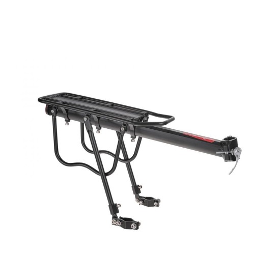 Zadný nosič bicyklov, hliník so vzperami, 50kg KELTIN