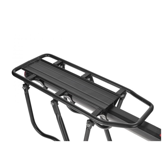 Zadný nosič bicyklov, hliník so vzperami, 50kg KELTIN