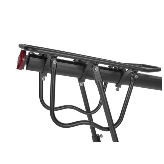 Zadný nosič bicyklov, hliník so vzperami, 50kg KELTIN