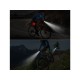 Svetlo na bicykel, predná sada 800lm/900mAh, zadná 120lm/120mAh KELTIN