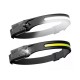 Čelovka s IR snímačom pohybu, 350lm, COB LED/XPE LED, USB nabíjanie KELTIN Čelovka s IR snímačom pohybu, 350lm, COB LED/XPE LED, USB nabíjanie KELTIN