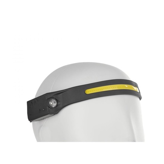 Čelovka s IR snímačom pohybu, 350lm, COB LED/XPE LED, USB nabíjanie KELTIN