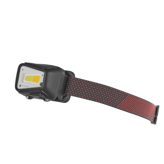 Čelovka so snímačom pohybu, COB LED 5W+3W, 520lm, USB nabíjanie TVARDY Čelovka so snímačom pohybu, COB LED 5W+3W, 520lm, USB nabíjanie TVARDY