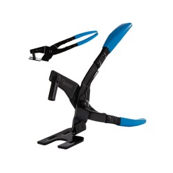 Kliešte na odstránenie gumových výfukových úchytov, 285mm GEKO Kliešte na odstránenie gumových výfukových úchytov, 285mm GEKO