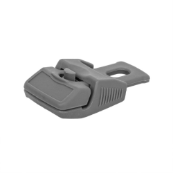 Upevňovacia spona na plachty, siete, látky, sivá, 1ks BUNGEE CORD CLIPS
