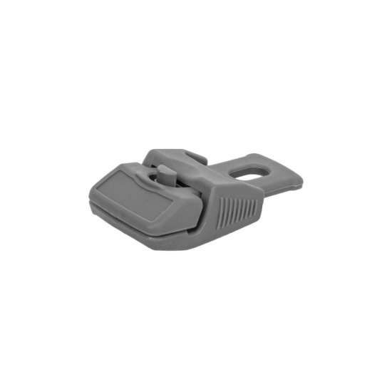 Upevňovacia spona na plachty, siete, látky, sivá, 1ks BUNGEE CORD CLIPS