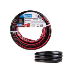 Záhradná hadica, vystužená 10m, 1" BLACK&RED GEKO Záhradná hadica, vystužená 10m, 1" BLACK&RED GEKO