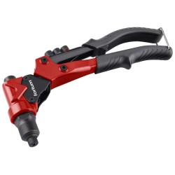 Nitovacie kliešte s otočnou hlavou COMBO, na nit. matice M3-M6 a trhacie nity 2,4-4,8mm FORTUM