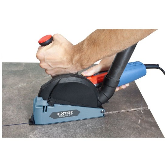 Kryt na odsávanie prachu na rezanie uhlovou brúskou, Ø115/125mm EXTOL PREMIUM Kryt na odsávanie prachu na rezanie uhlovou brúskou, Ø115/125mm EXTOL PREMIUM