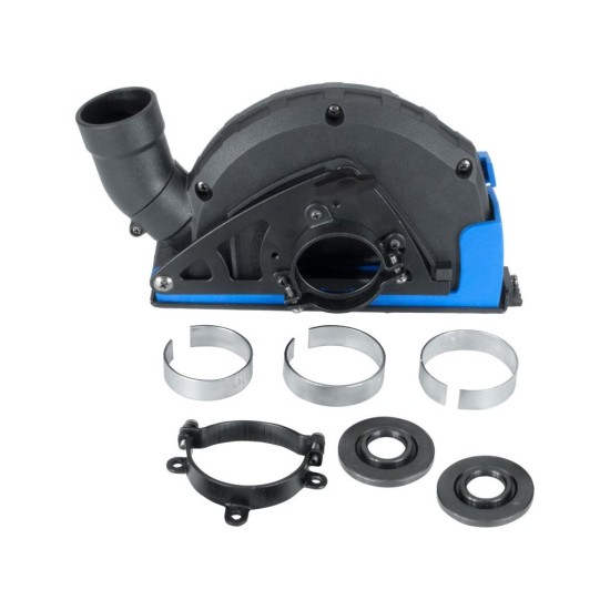 Kryt na odsávanie prachu na rezanie uhlovou brúskou, Ø115/125mm EXTOL PREMIUM Kryt na odsávanie prachu na rezanie uhlovou brúskou, Ø115/125mm EXTOL PREMIUM