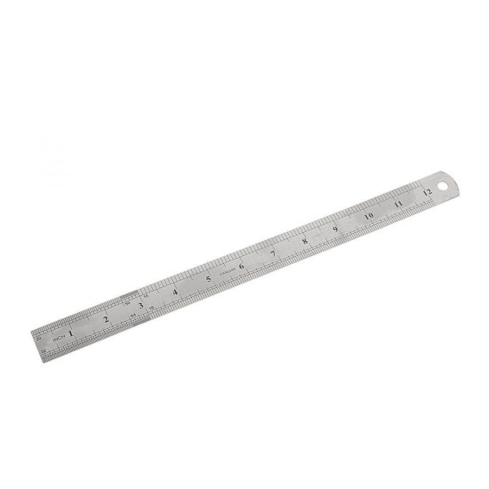 Pravítko 30cm, nehrdzavejúca oceľ GEKO Pravítko 30cm, nehrdzavejúca oceľ GEKO