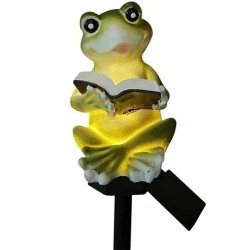 LED solárne dekoratívne záhradné svietidlo FROG LED solárne dekoratívne záhradné svietidlo FROG