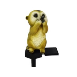 LED solárne dekoratívne záhradné svetlá svište