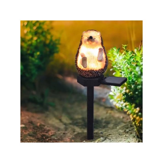 LED solárne dekoratívne záhradné osvetlenie JEŽEK LED solárne dekoratívne záhradné osvetlenie JEŽEK