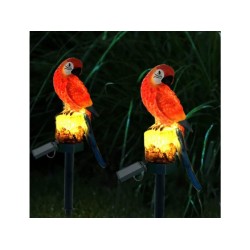 LED solárne dekoratívne záhradné svietidlo Parrot ARA