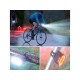 Svetlá na bicykel, vpredu biele, vzadu červené Svetlá na bicykel, vpredu biele, vzadu červené