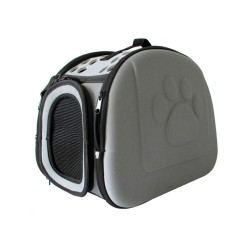 Taška na prepravu zvierat sivá