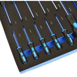 Zásuvková vložka - skrutkovače, sada 21ks GEKO