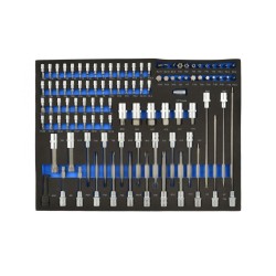 Nástrčná vložka - nástavce a bity, sada 102ks GEKO Nástrčná vložka - nástavce a bity, sada 102ks GEKO