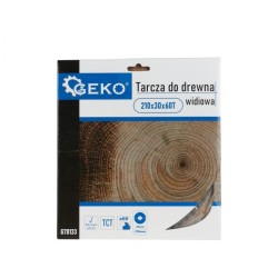 Pílový kotúč na drevo 210x30x60T GEKO Pílový kotúč na drevo 210x30x60T GEKO