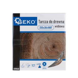 Pílový kotúč na drevo 255x30x100T GEKO Pílový kotúč na drevo 255x30x100T GEKO
