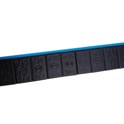 Samolepiace závažia na kolesá 12x5g XTREME, čierne, 100ks GEKO pásiky