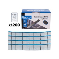 Samolepiace závažia na kolesá 5g XTREME, pozinkované, 1200ks GEKO Samolepiace závažia na kolesá 5g XTREME, pozinkované, 1200ks GEKO